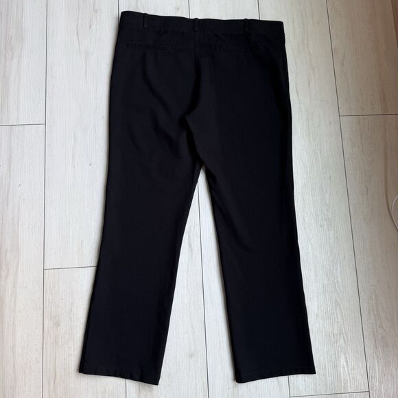 Betabrand Pants Women's XXL Black Work Casual Yoga Dress Tapered 29.5” Inseam - Picture 6 of 11